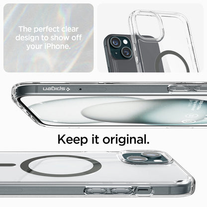 ACS06804 - iPhone 15 Case Ultra Hybrid (MagFit) in graphite