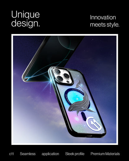 ACS09301 - iPhone 16 Pro Max Case c11 Series Eternal Edition (MagFit) in Eternal showing the unique design. Innovation meets style