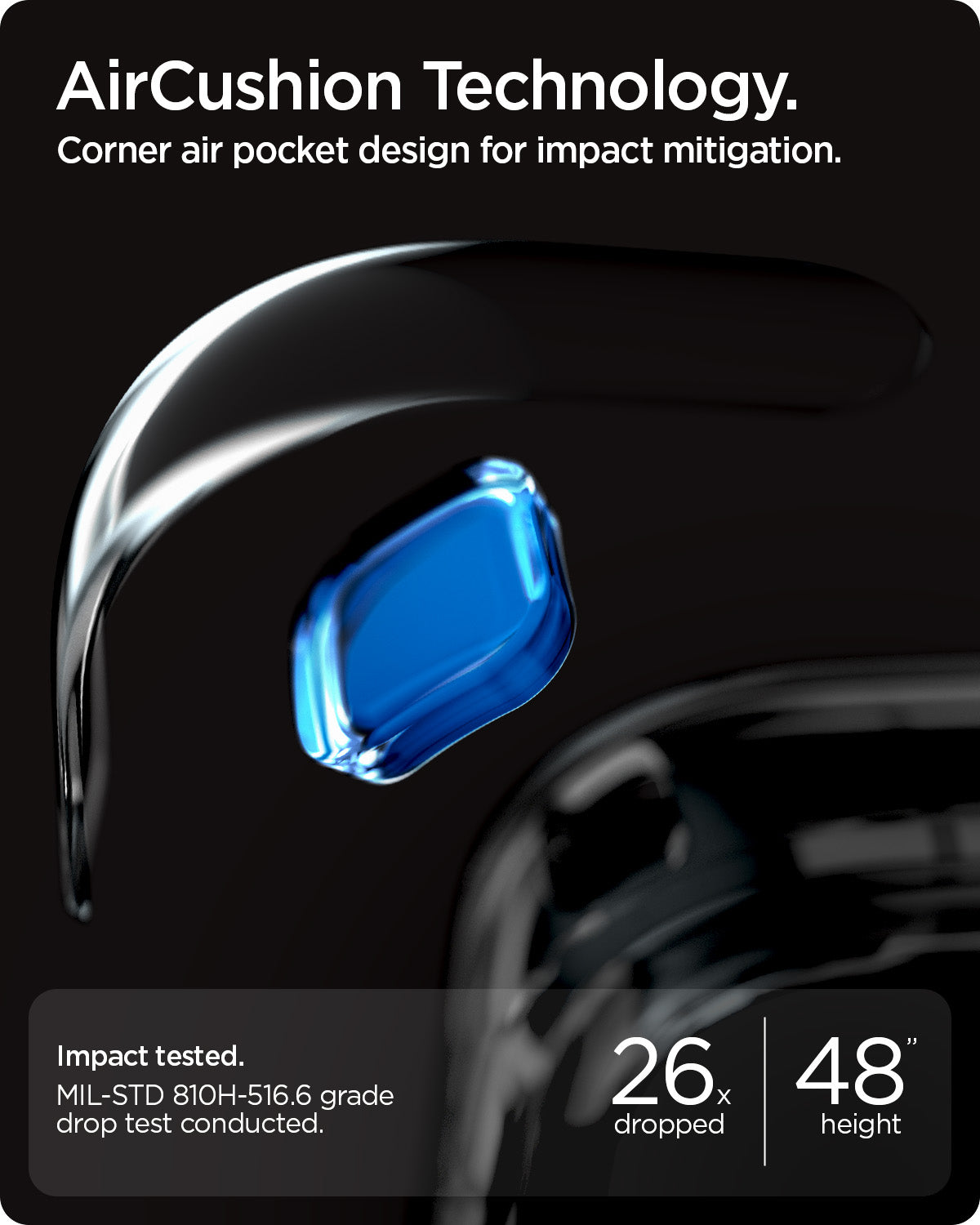 ACS11288 - Pixel 10a Nano Pop (Mag Fit) in Avo Green showing aircushion technology. corner air pocket design for impact mitigation