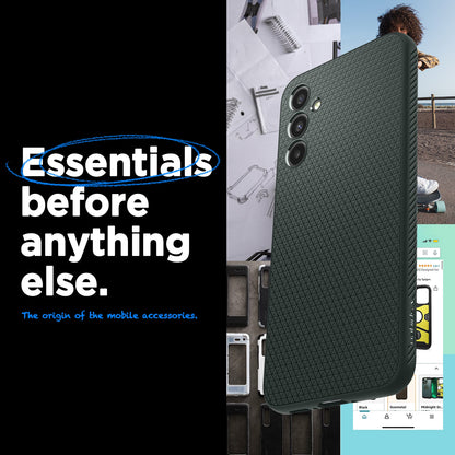 ACS06105 - Galaxy A34 5G Liquid Air in Abyss Green essentials before anything else. The origin of the mobile accessories.
