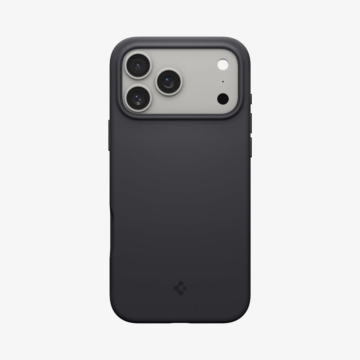ACS09955 - iPhone 17 Pro Silicone Fit (MagFit) Case in black showing the back