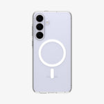 ACS10024 - Galaxy S25 FE Crystal Flex (MagFit) Case in crystal clear showing the back