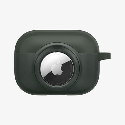 ACS04391 - Apple AirPods Pro Case Tag Armor Duo in military green showing the front