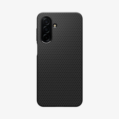 ACS09290 - Galaxy A26 5G Case Liquid Air in Matte Black showing the back, partial front and sides