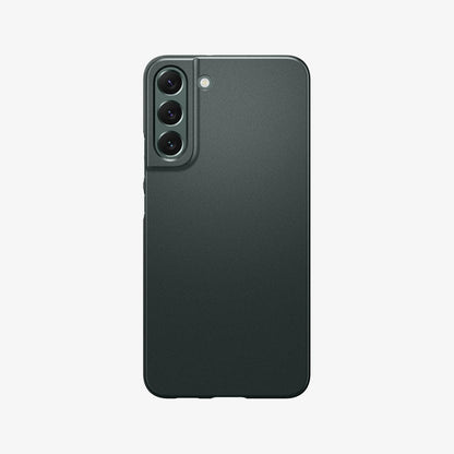 ACS04388 - Galaxy S22 5G Case AirSkin in abyss green showing the back