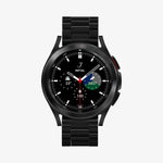 600WB24983 - Galaxy Watch Band (22mm) Modern Fit in black showing the front