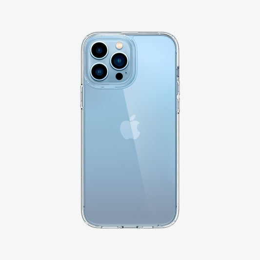 ACS03204 - iPhone 13 Pro Max Case Ultra Hybrid in crystal clear showing the back