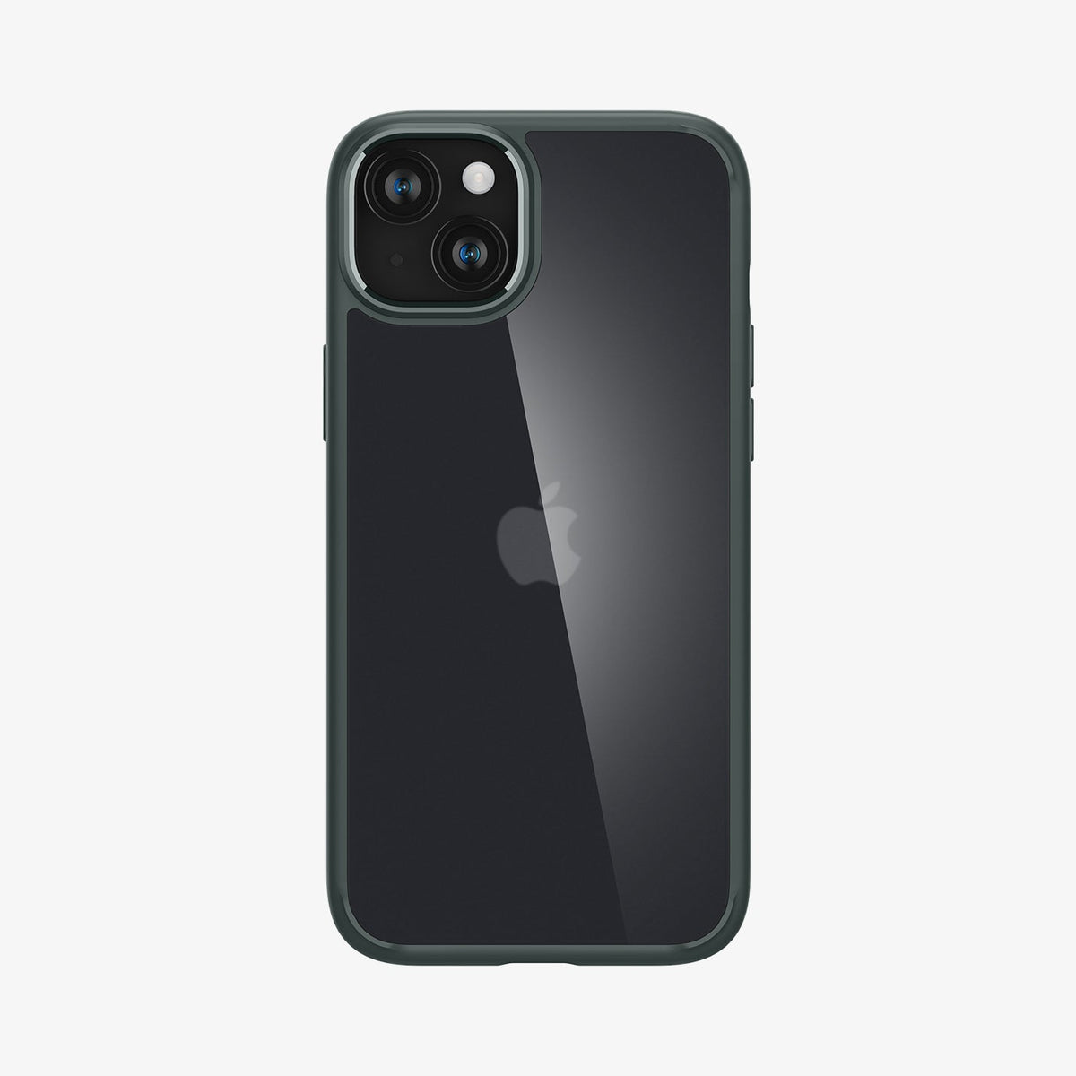 ACS06798 - iPhone 15 Case Ultra Hybrid in frost green showing the back