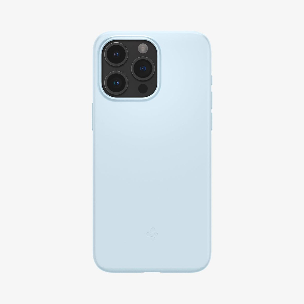 ACS06550 - iPhone 15 Pro Max Case Thin Fit in mute blue showing the back