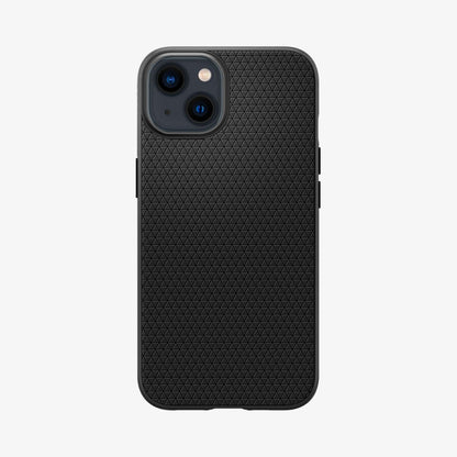ACS03519 - iPhone 13 Case Liquid Air in black showing the back
