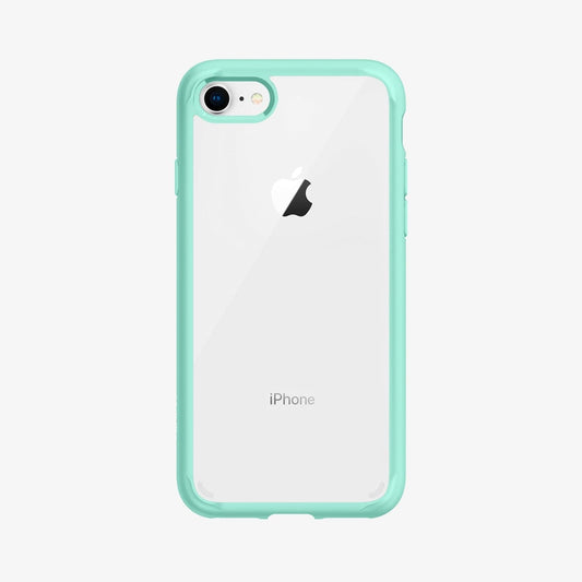 042CS20925 - iPhone 7 Series Ultra Hybrid Case in Mint showing the back