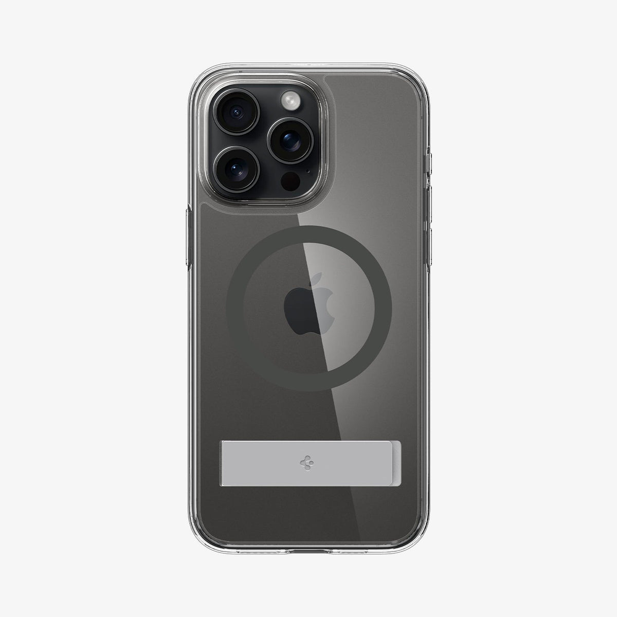 ACS06584 - iPhone 15 Pro Max Case Ultra Hybrid S (MagFit) in graphite showing the back