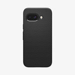 ACS09039 - Pixel 9a Case Liquid Air in Matte Black showing the back