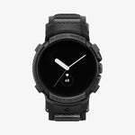 ACS04800 - Pixel Watch Case Rugged Armor Pro in black showing the front