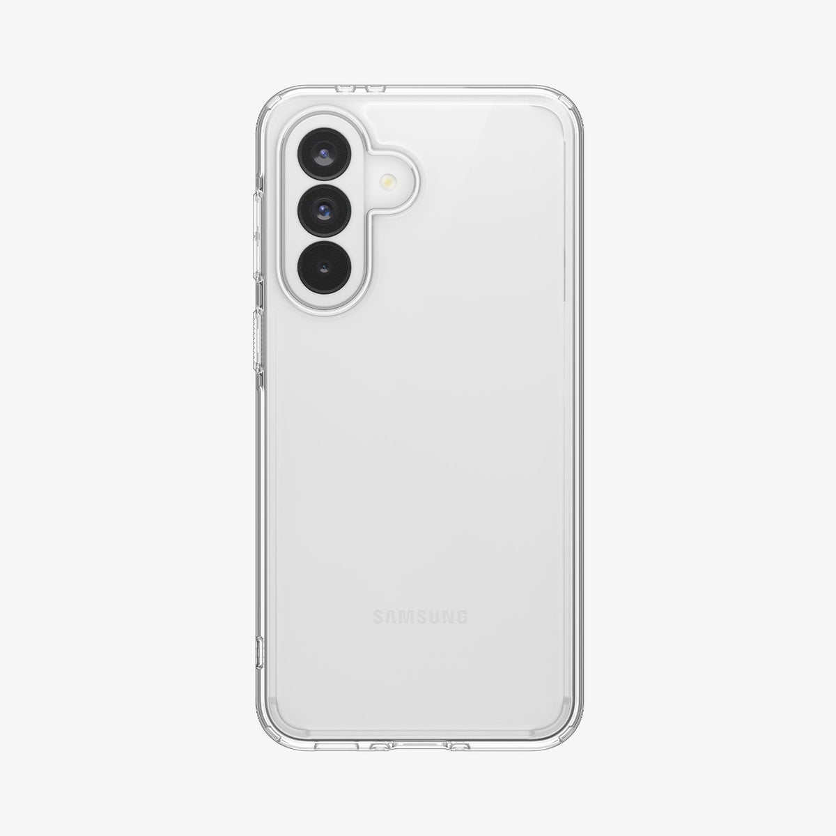ACS11133 - Spigen Ultra Hybrid Galaxy A37 5G case in Crystal Clear - back view showing see-through design and precise camera cutout