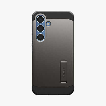 ACS08988 - Galaxy S25 Plus Case Tough Armor AI (MagFit) in Gunmetal showing the back