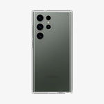 ACS05617 - Galaxy S23 Ultra Case Ultra Hybrid in crystal clear showing the back